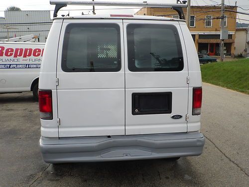 2005 FORD E250 E 250 WORK VAN 8900 gvw CARGO CARPET INSTALLER FLEET OWNED, image 3