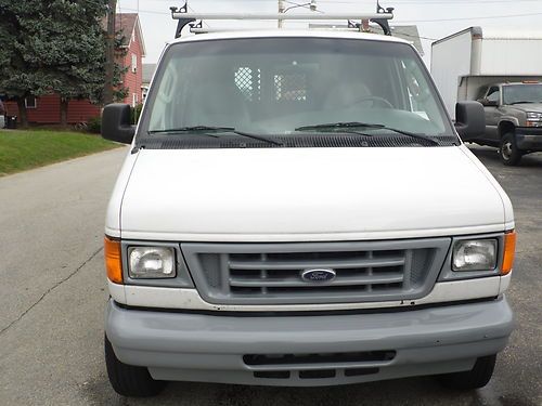 2005 FORD E250 E 250 WORK VAN 8900 gvw CARGO CARPET INSTALLER FLEET OWNED, image 6