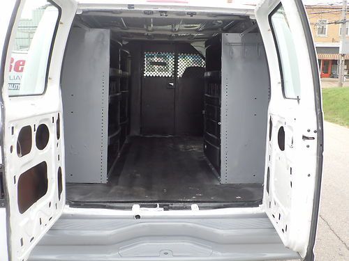 2005 FORD E250 E 250 WORK VAN 8900 gvw CARGO CARPET INSTALLER FLEET OWNED, image 7