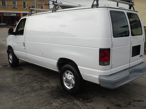 2005 FORD E250 E 250 WORK VAN 8900 gvw CARGO CARPET INSTALLER FLEET OWNED, image 14