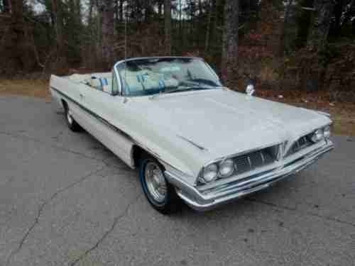 1961 Pontiac Bonneville Convertible 389 V8 8 Lug Wheels Super NICE CAR!!!!!, US $39,995.00, image 16