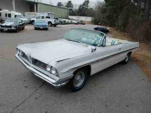 1961 Pontiac Bonneville Convertible 389 V8 8 Lug Wheels Super NICE CAR!!!!!, US $39,995.00, image 17