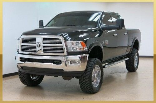 Laramie, 6.7l i6, hot/cool leather, 4x4, 35's amp m/t's, lift, nav, backcam