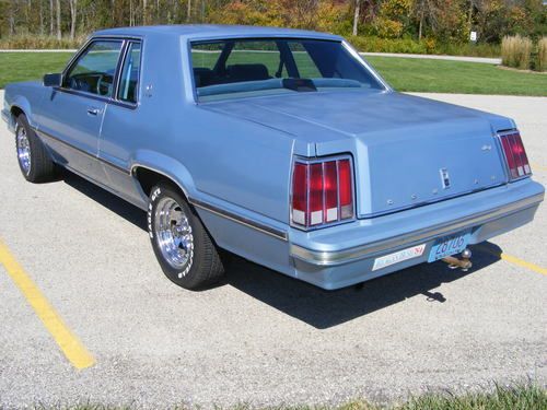 Find Used 1981 Mercury Cougar Xr 7 With 57000 Original Miles Blue V
