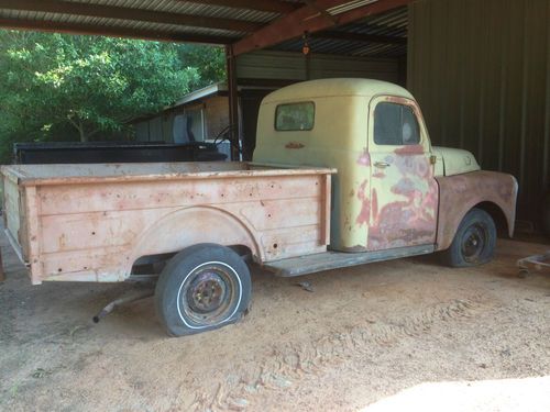 1952 dodge truck long wheel base, flathead 6