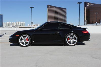 2008 porsche 911 4s coupe+nav+sport chrono+bose+sport exhaust+full leather=look!