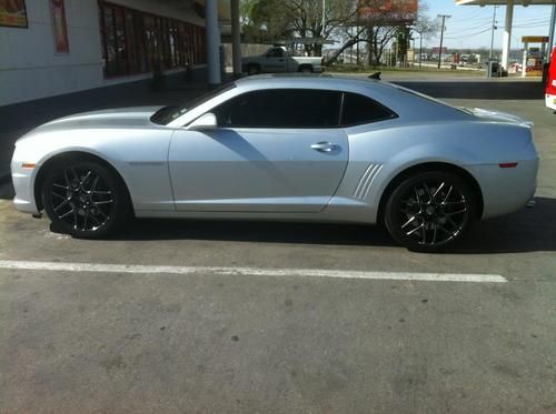 2010 camaro 2ss silver