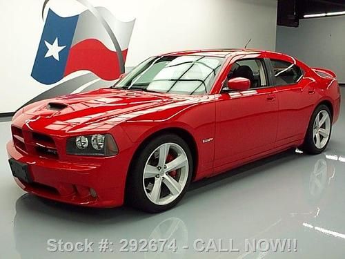 2008 dodge charger srt8 hemi sunroof htd seats 20's 66k texas direct auto