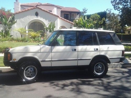1988 range rover classic doctor owned 25 years of history fully serviced