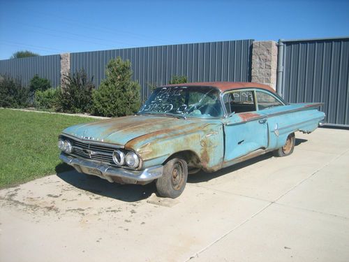 1960 chev bel air 2dr post