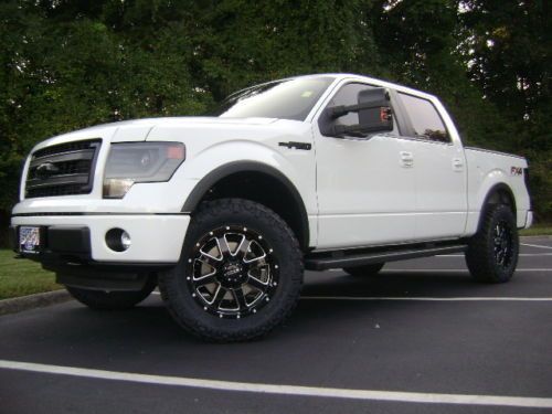 Lifted blacked out 2013 ford f-150 crewcab fx4 navigation rear camera sunroof