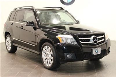 2011 mercedes benz black  glk350 navigation 4matic panoramic moonroof