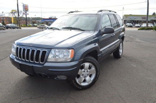 2001 jeep grand cherokee  limited 4x4 only 46k miles 6 cylinders no reserve