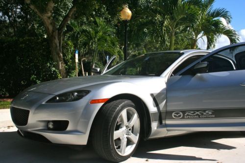 2007 mazda rx-8 touring coupe 4-door 1.3l, special edition model, silver