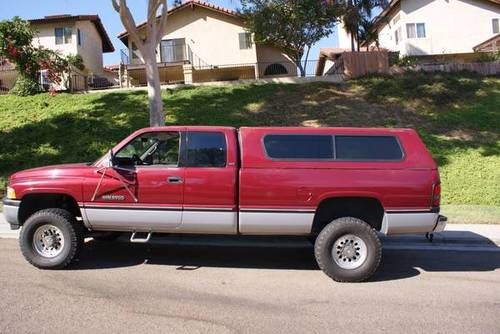 1996 dodge ram 2500 215hp p7100 pump 12valve diesel ext cab 4x4 5 speed manual