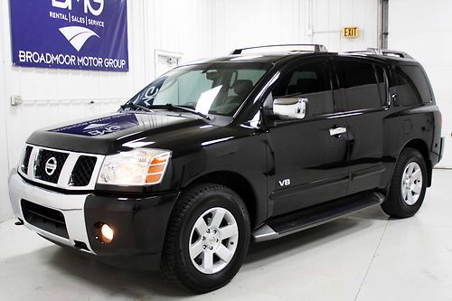 2005 nissan armada le suv 5.6l v8 cruise dvd nav one owner no accidents 4x4