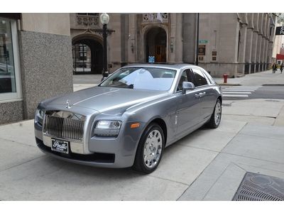 2013 rolls royce ghost.  jubilee silver with seashell.