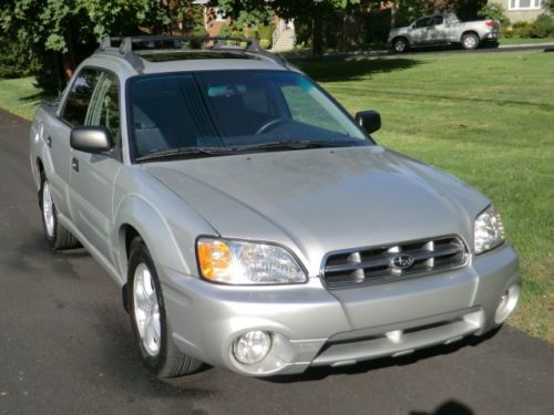 2003 subaru baja awd 2.5 automatic only 58k original miles one owner garaged