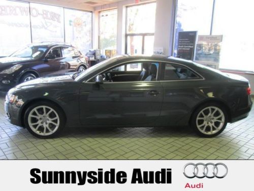 2010 audi a5 quattro coupe gray certified automatic bluetooth ipod 43k