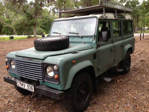 1987 land rover defender 110 wagon rare lhd 2.5 td turbo diesel 110k miles