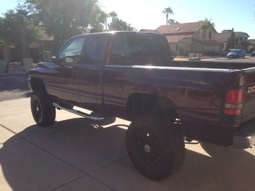 2001 Dodge Ram 2500 Turbo charged Diesel 4x4 with lift and only 63k miles, US $19,700.00, image 2
