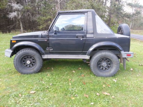 Suzuki samurai 4x4 1992 efi close to rust free