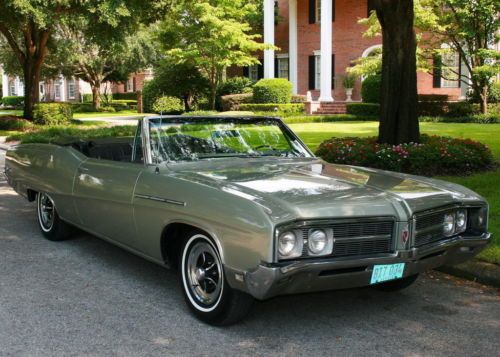 Rare beautiful low mile survivor-1968 buick lesabre 400 convertible- 70k orig mi