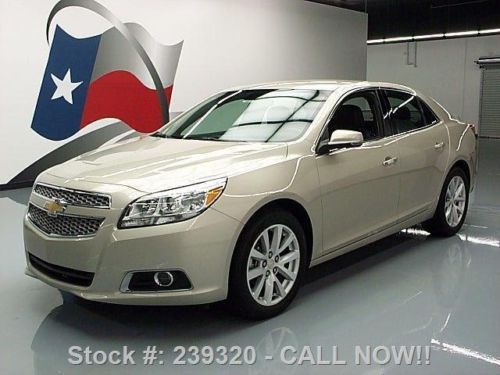 2013 chevy malibu ltz heated leather alloy wheels 18k! texas direct auto