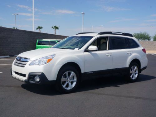 New 2014 outback 2.5i limited leather power seats awd bluetooth 30mpg heat seats