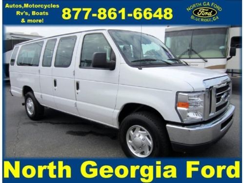 2012 ford e350 xlt super van 15 passenger 1 owner certified warranty