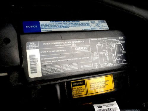 1993 Chevrolet Corvette 40th Anniversary Edition Hatchback 2-Door 5.7L, image 8