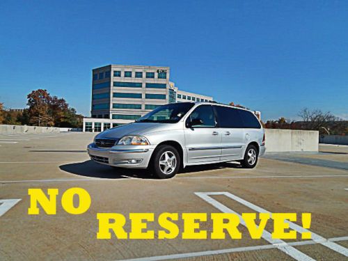2000 ford windstar sel fully loaded power doors nice clean wow no reserve!!!