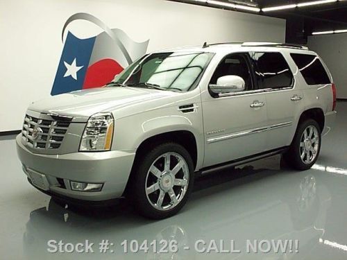 2011 cadillac escalade awd sunroof nav rear cam dvd 55k texas direct auto