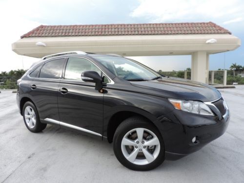 Black 2011 lexus rx350 leather financing available factory warranty