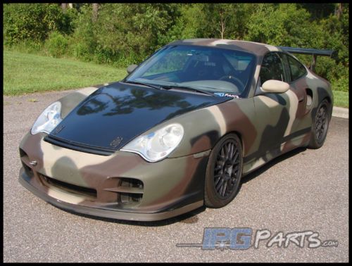 2001 porsche 911 996 turbo 996tt kw coilovers ccw stoptech camo camouflage gt2