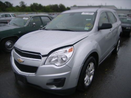 2011 chevy equinox only 47k miles runs needs body work salvage rebuildable as is