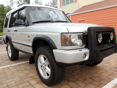 Florida lifted 2003 land rover discovery se 4x4 w/heated seats, clean! low miles