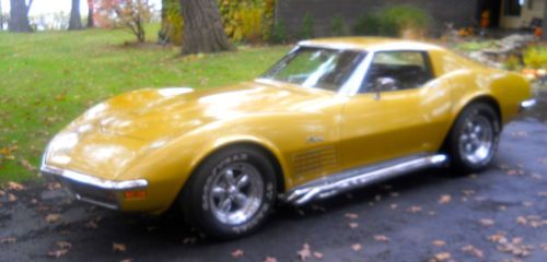 1972 corvette, original owner, garage kept, original paint, matching numbers