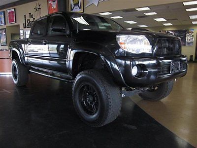 08 tacoma prerunner double cab black 77k