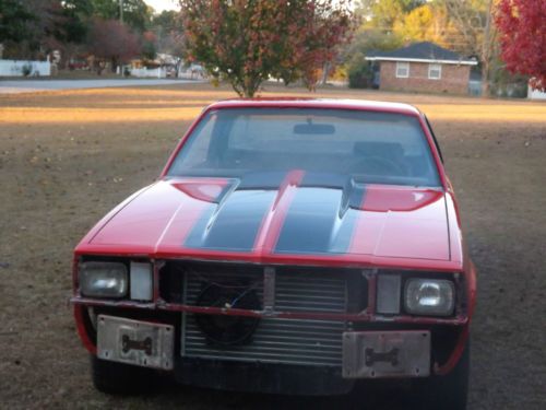 1981 chevrolet el camino ss standard cab pickup 2-door 5.0l