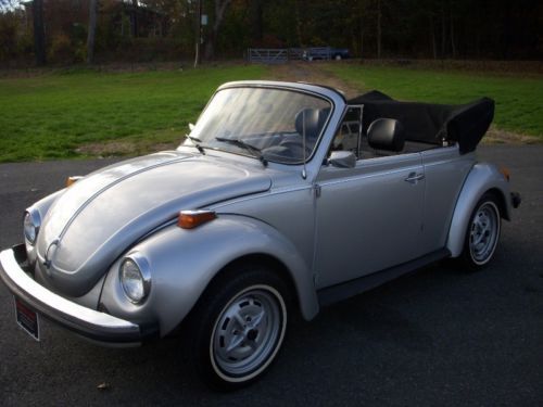 1979 vw bettle conv. one owner low milage