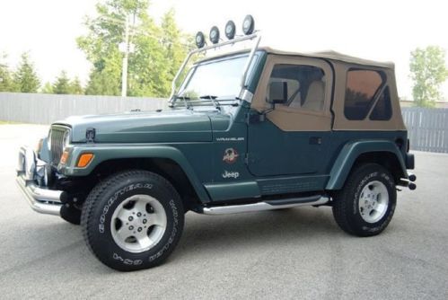 2002 jeep wrangler sahara convertible 4x4