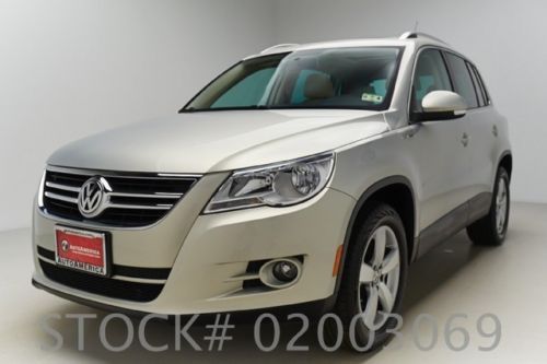 31k low miles 1 one owner vw tiguan suv leather pano roof wolfsberg autoamerica