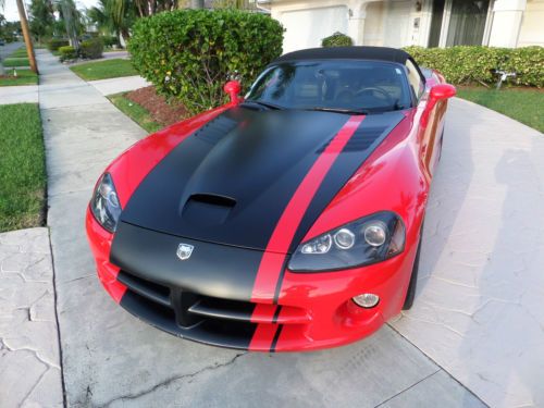 Dodge viper convertible low miles  garage kept one of a kind