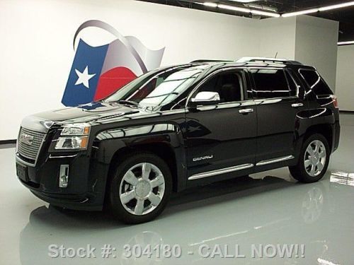 2013 gmc terrain denali leather sunroof nav 19&#039;s 13k mi texas direct auto