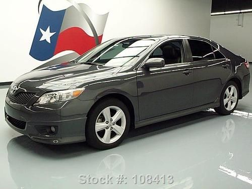 2010 toyota camry se leather sunroof nav rear cam 33k texas direct auto