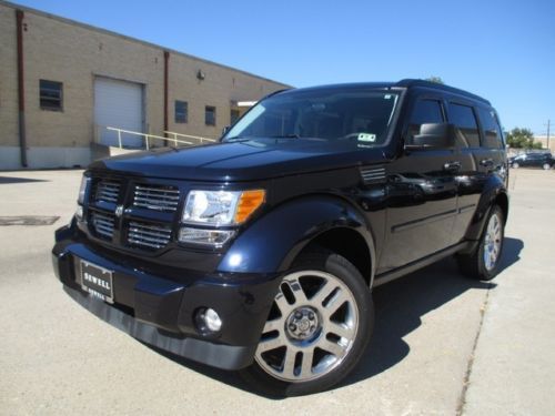 2011 dodge nitro 20-inch chrome wheels sirius automatic warranty low miles!