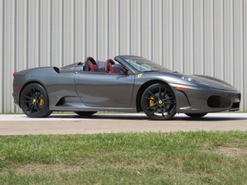 07 ferrari f430 spyder f1 dytona, ceramic, new clutch @10k scuderia-whls tx