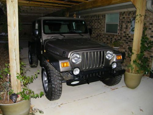 2004 jeep wrangler rubicon sport utility 2-door 4.0l