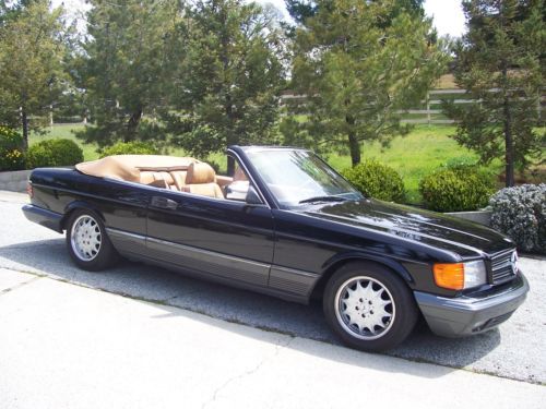 1983 mercedes benz 380 sec convertible